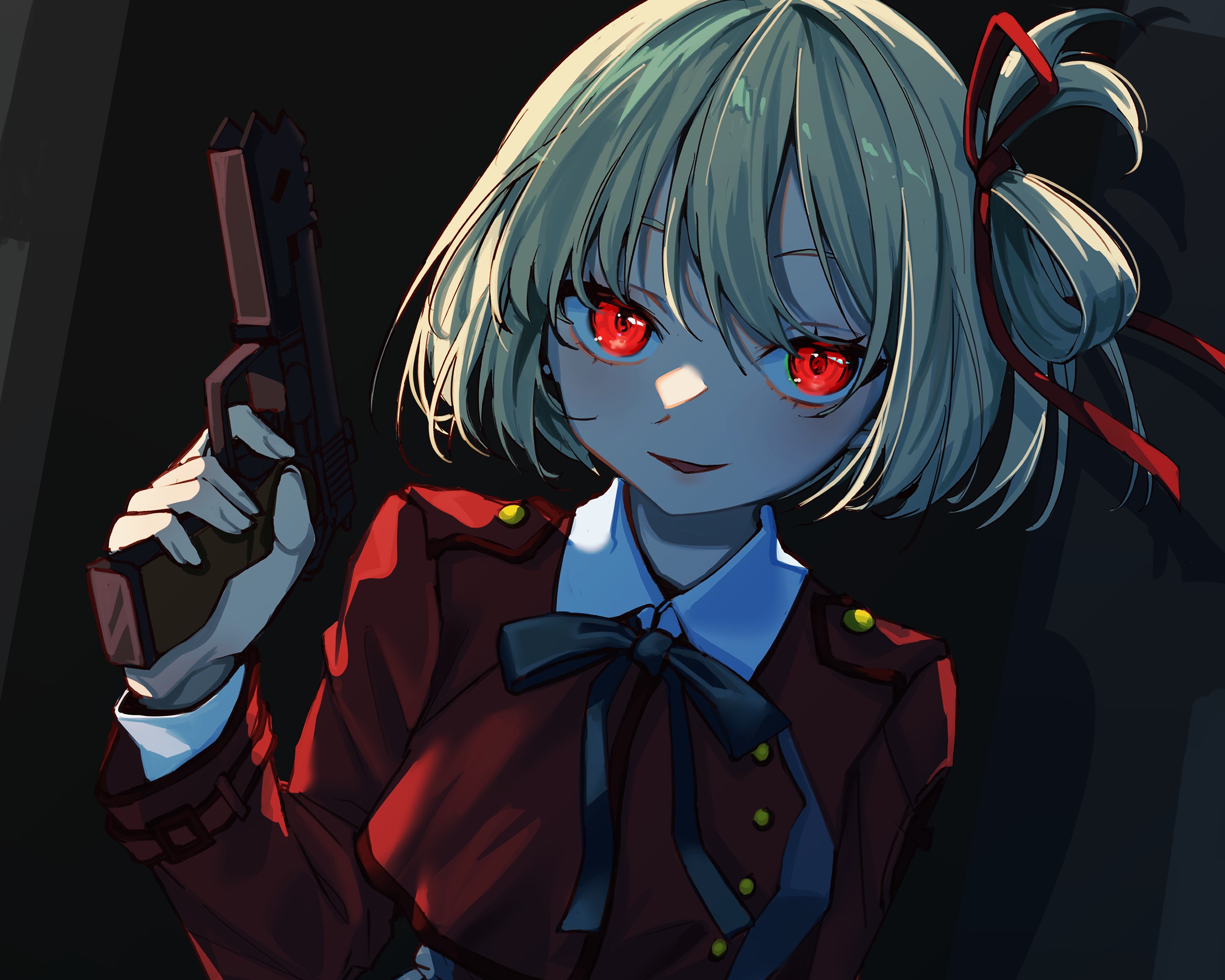 Download Chisato Nishikigi Anime Lycoris Recoil HD Wallpaper by Myuga