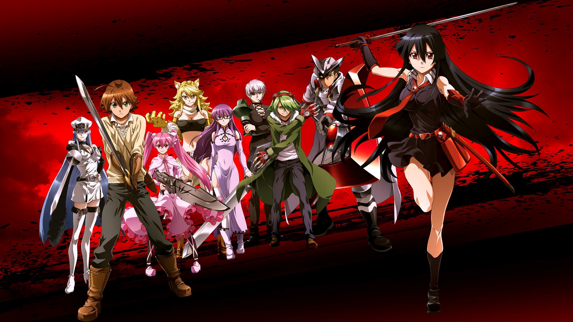 Akame Ga Kill HD Anime Wallpaper Ultimate Night Raid Ensemble