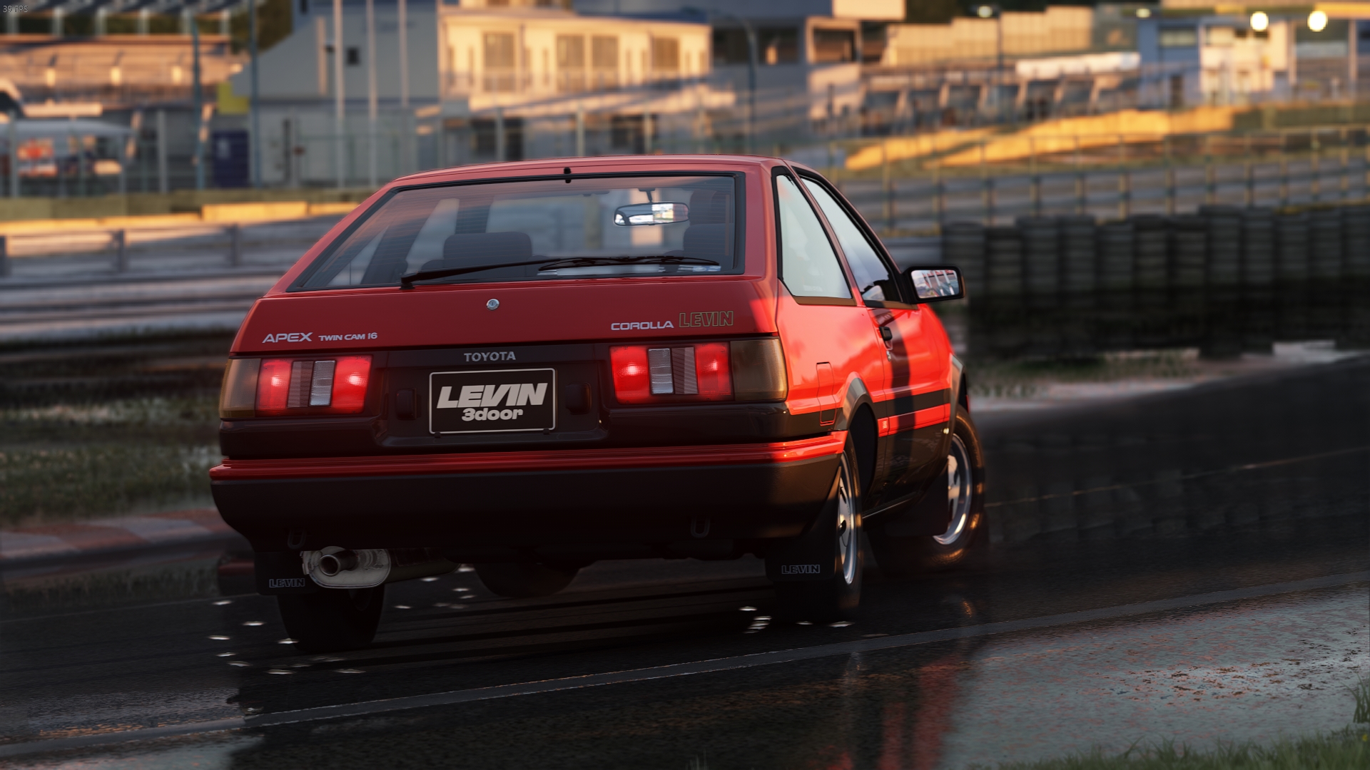 Assetto Corsa Toyota Levin Tsukuba Circuit by Wildart89