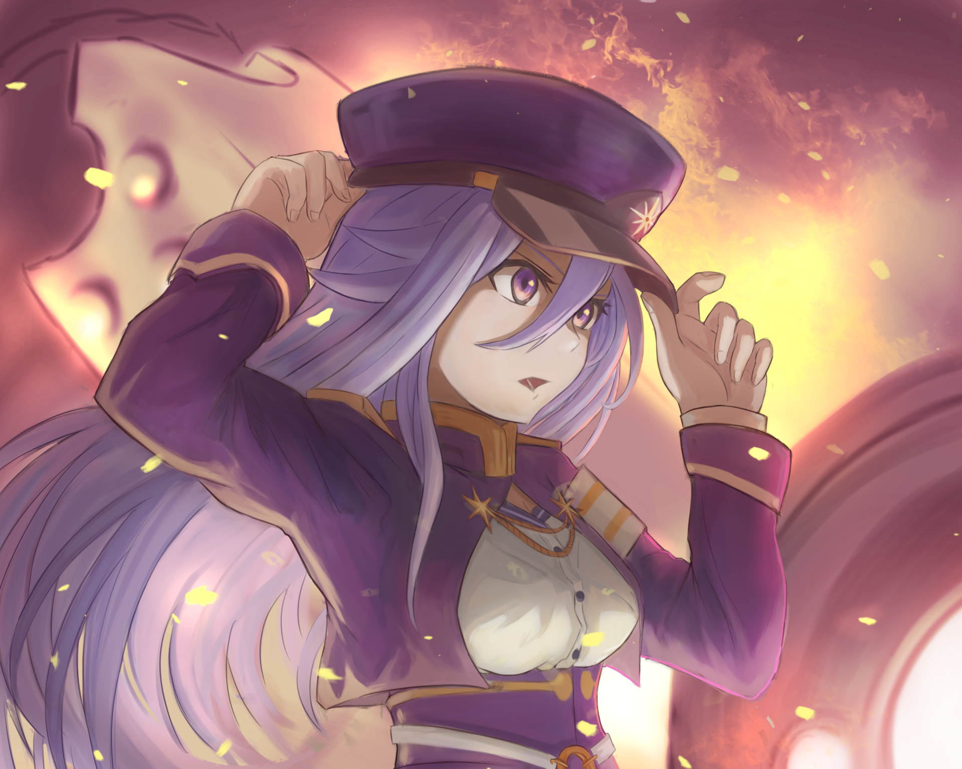 Download Vladilena Milizé Anime Eighty Six HD Wallpaper by Mochachiiino