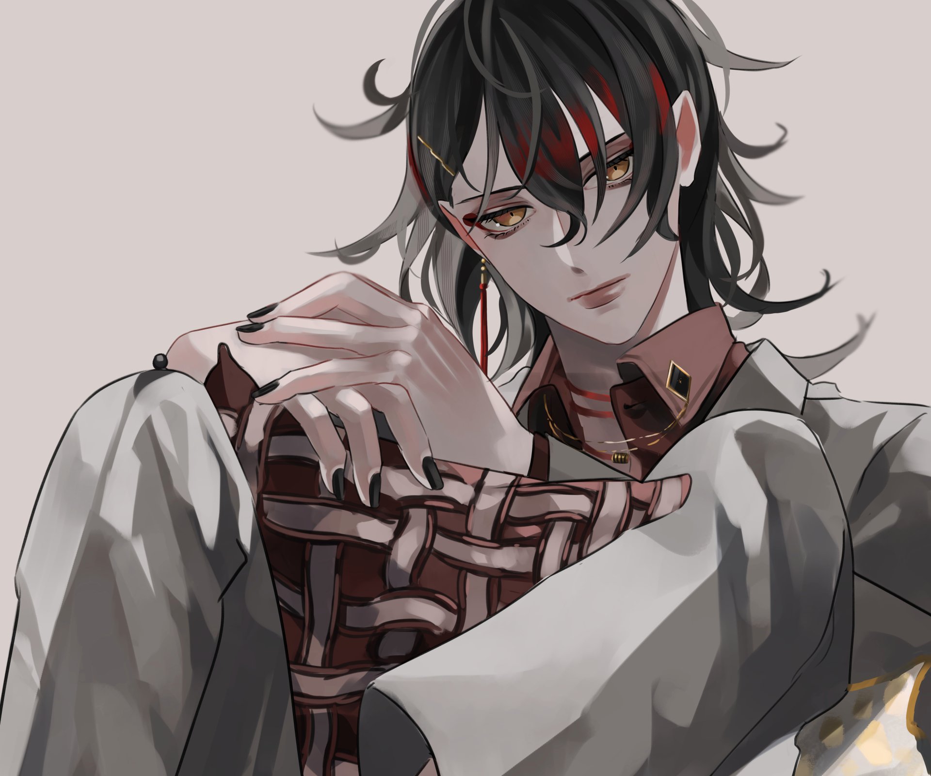 Download Luxiem Vox Akuma Anime Virtual Youtuber 4k Ultra HD Wallpaper