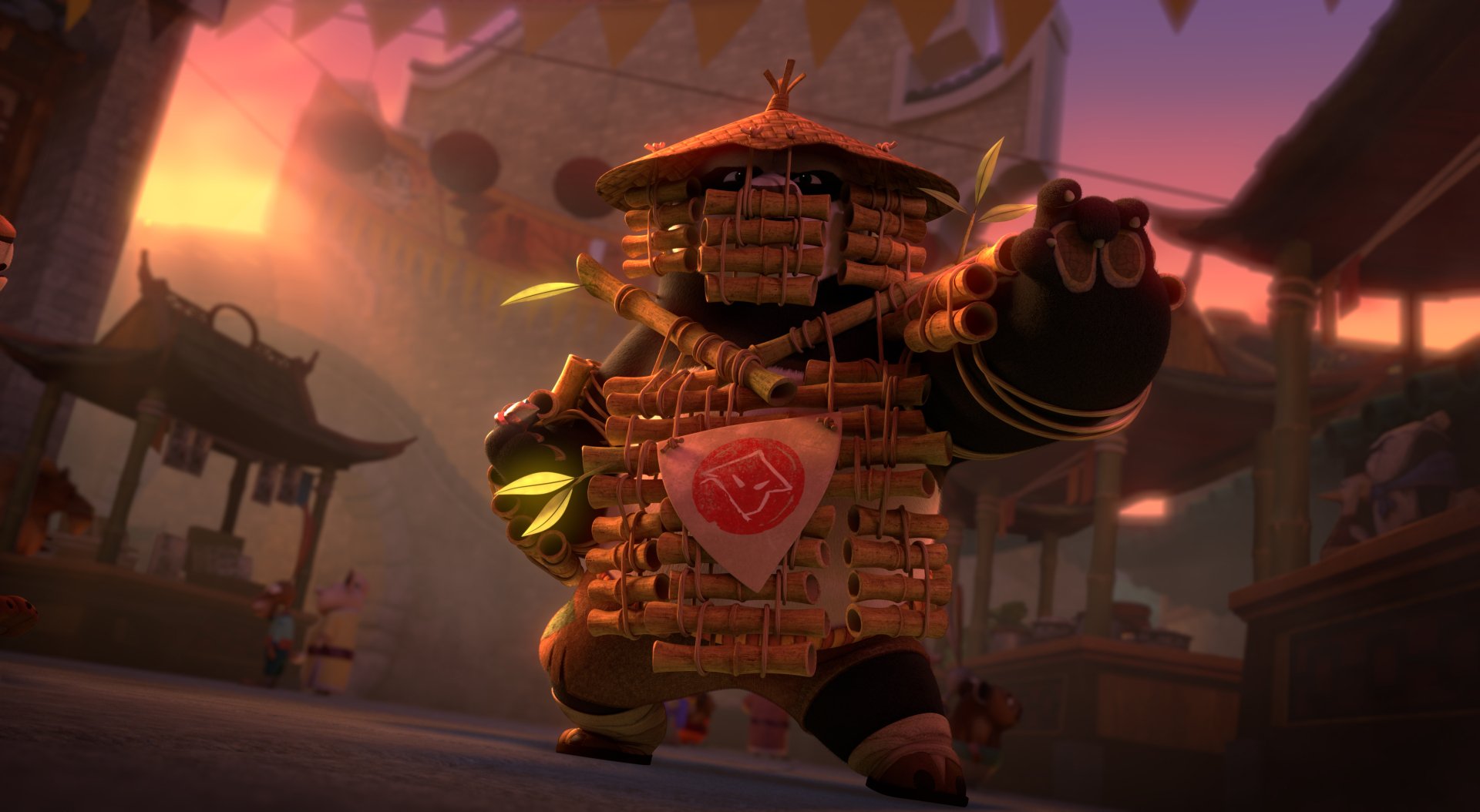 Download Po (Kung Fu Panda) TV Show Kung Fu Panda: The Dragon Knight 4k Ultra HD Wallpaper