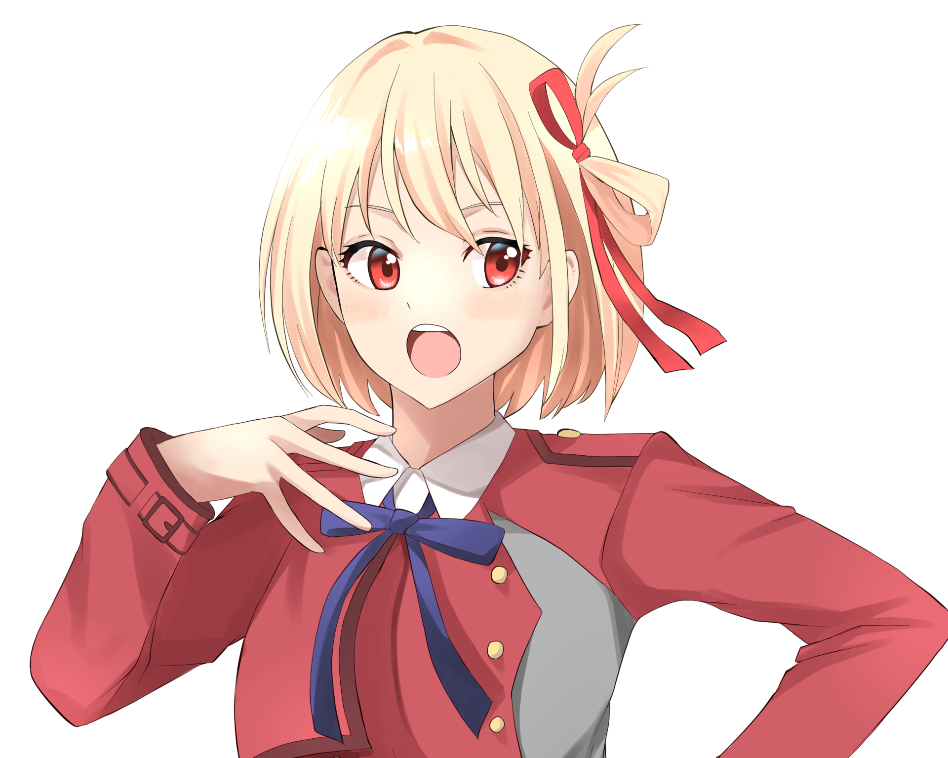 Download Chisato Nishikigi Anime Lycoris Recoil HD Wallpaper by Odazmokko