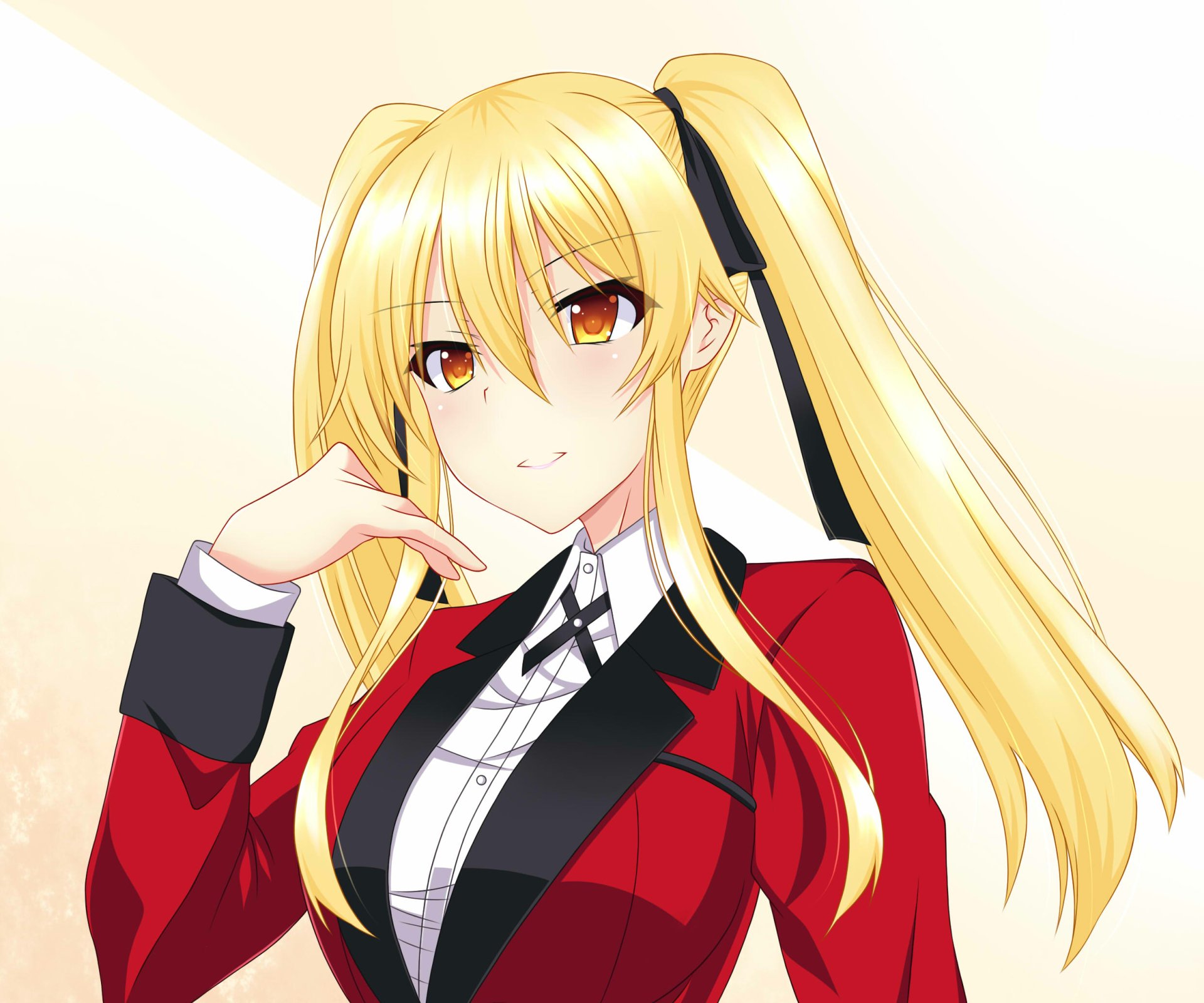 Download Mary Saotome Anime Kakegurui Twin HD Wallpaper by haruka