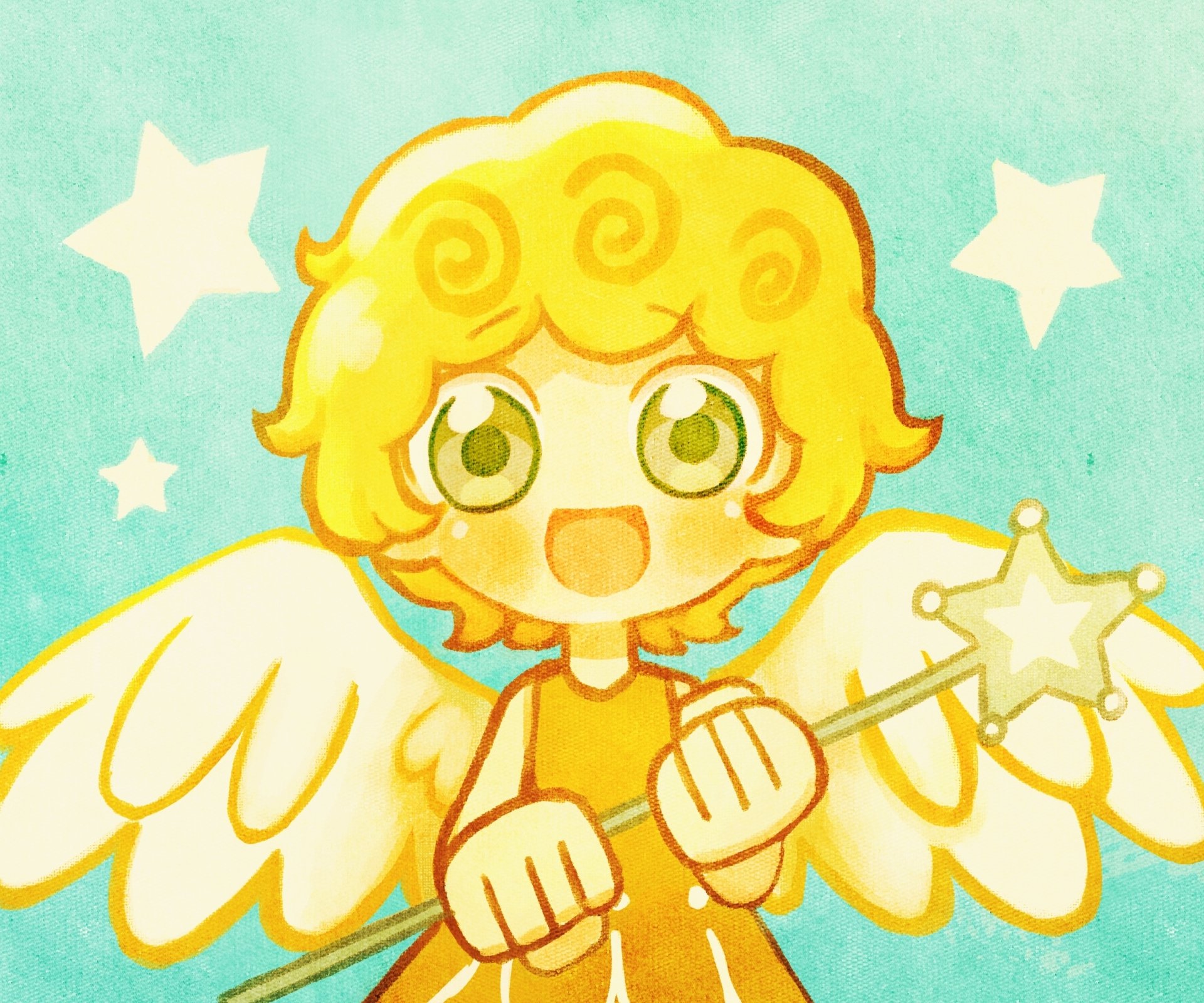 Download Angel Cookie (Cookie Run) Video Game Cookie Run: OvenBreak HD Wallpaper