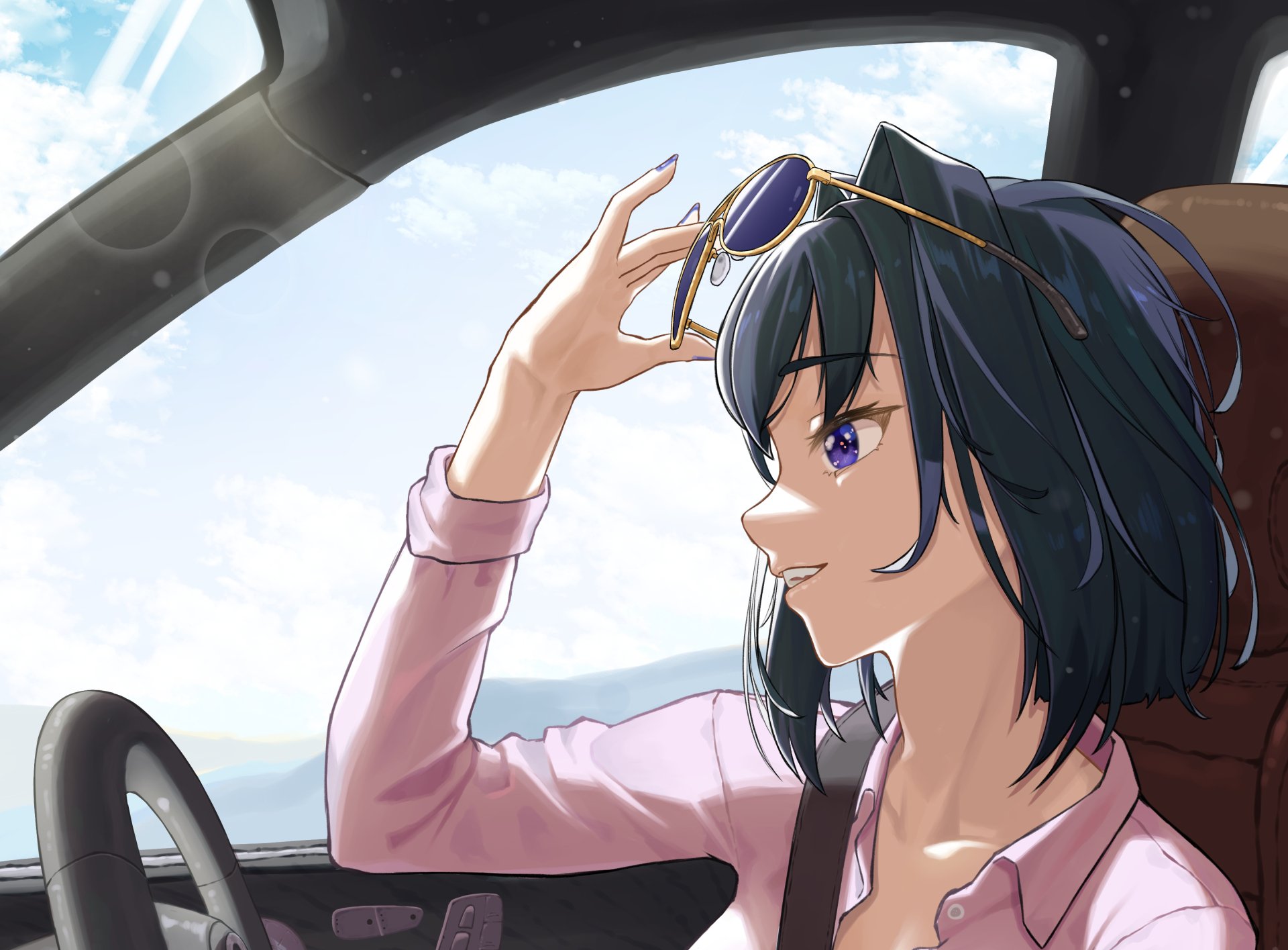 Download Hololive Ouro Kronii Anime Virtual Youtuber HD Wallpaper