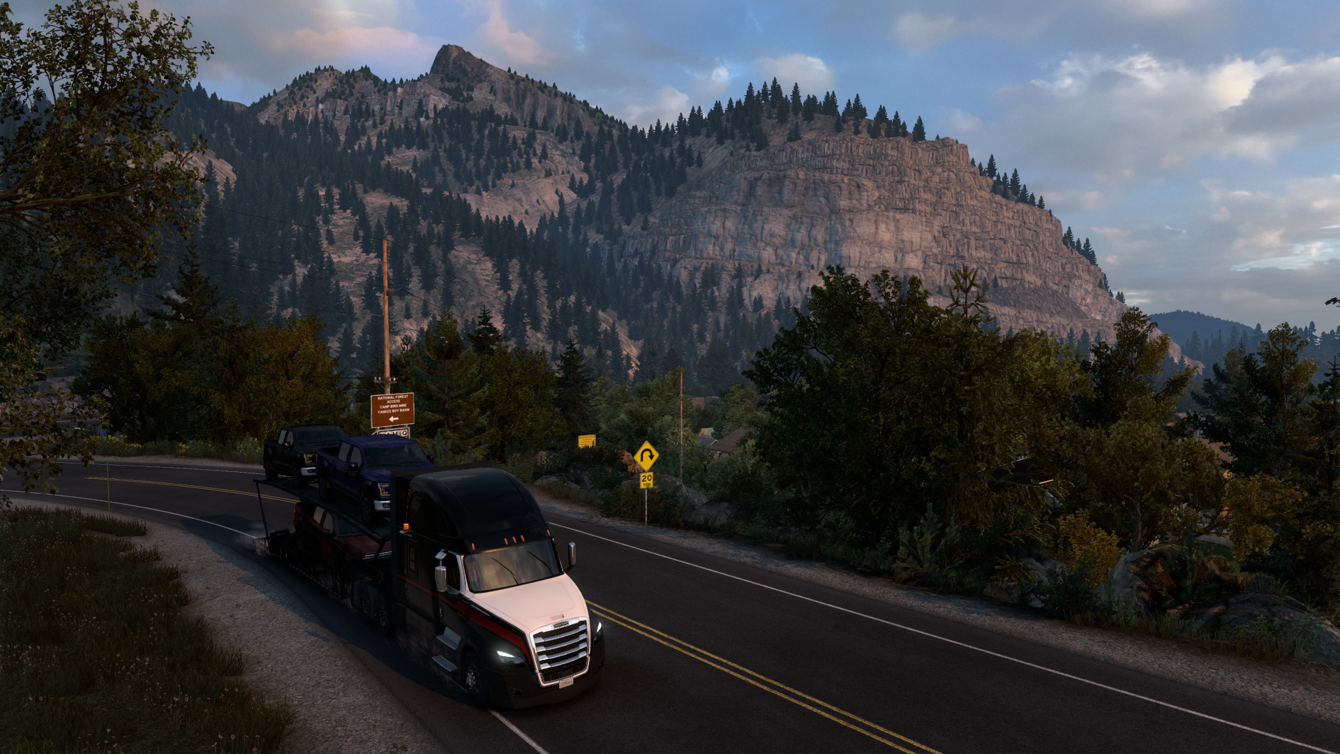 Download Truck Freightliner Cascadia Video Game American Truck Simulator HD Wallpaper by ArthurDwayne