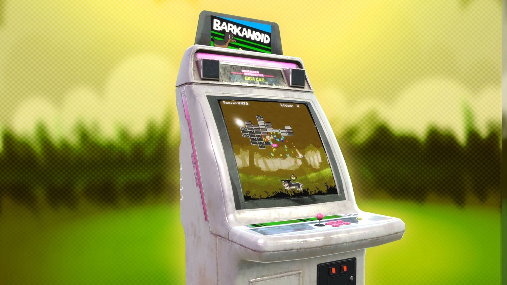 Download Video Game Arcade Paradise HD Wallpaper