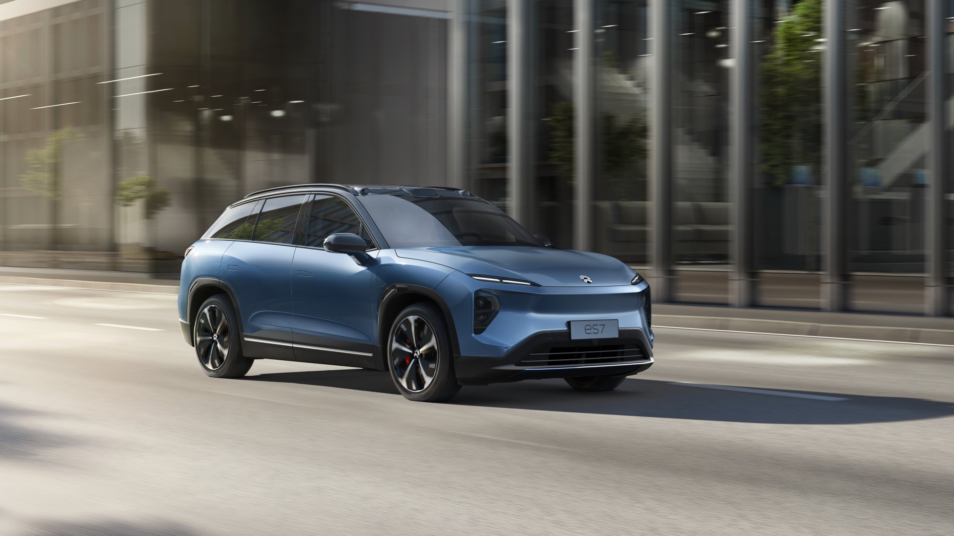 Download Vehicle NIO ES7 8k Ultra HD Wallpaper