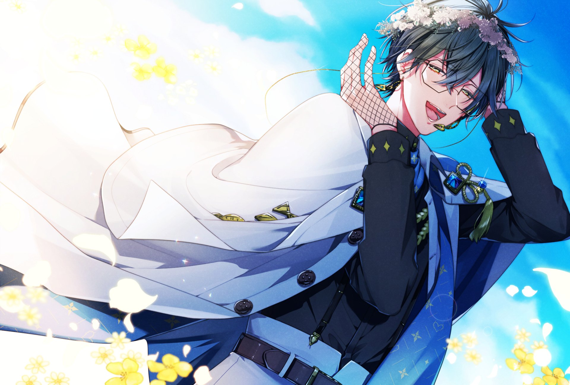 Download Luxiem Ike Eveland Anime Virtual Youtuber HD Wallpaper