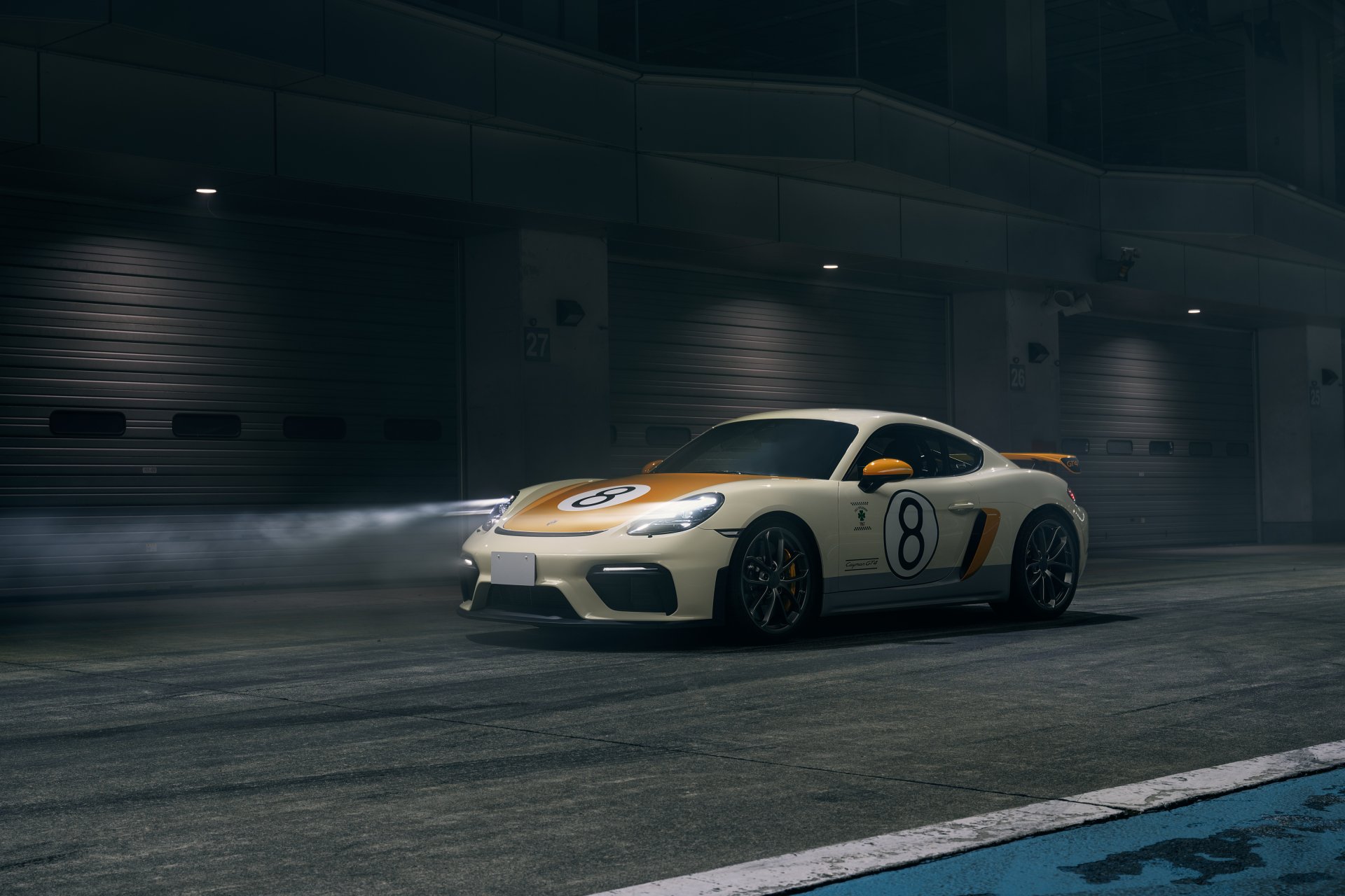 Download Vehicle Porsche 718 Cayman GT4 4k Ultra HD Wallpaper