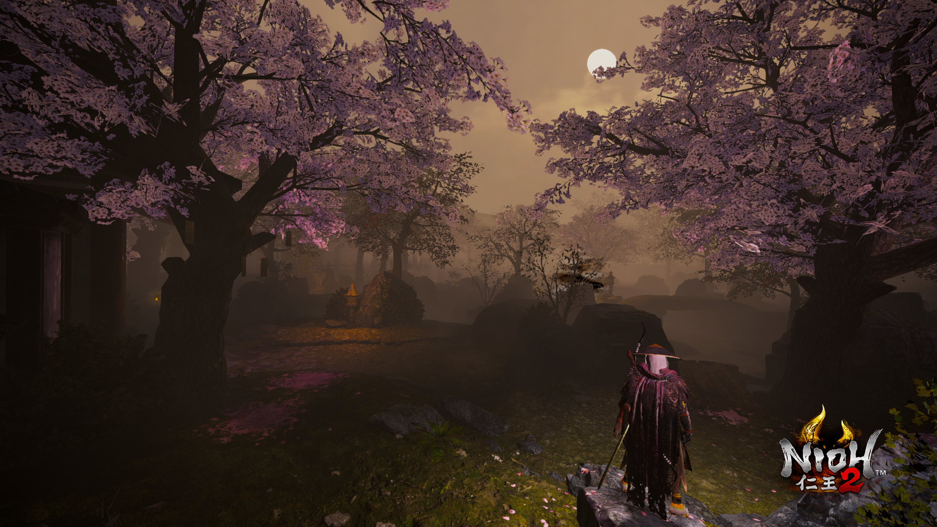 Download Blossom Cherry Yokai Video Game Nioh 2 HD Wallpaper