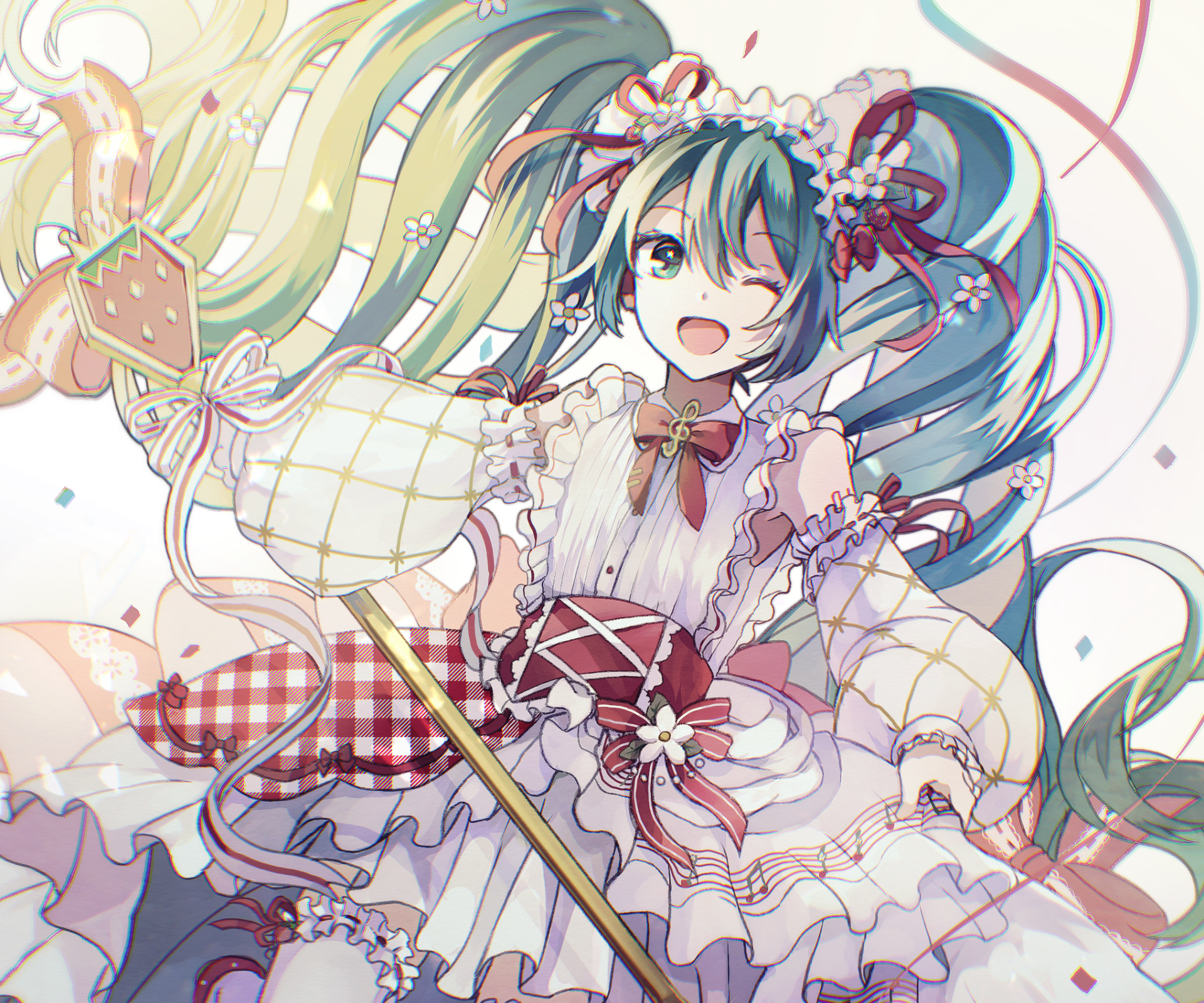 Download Hatsune Miku Anime Vocaloid HD Wallpaper