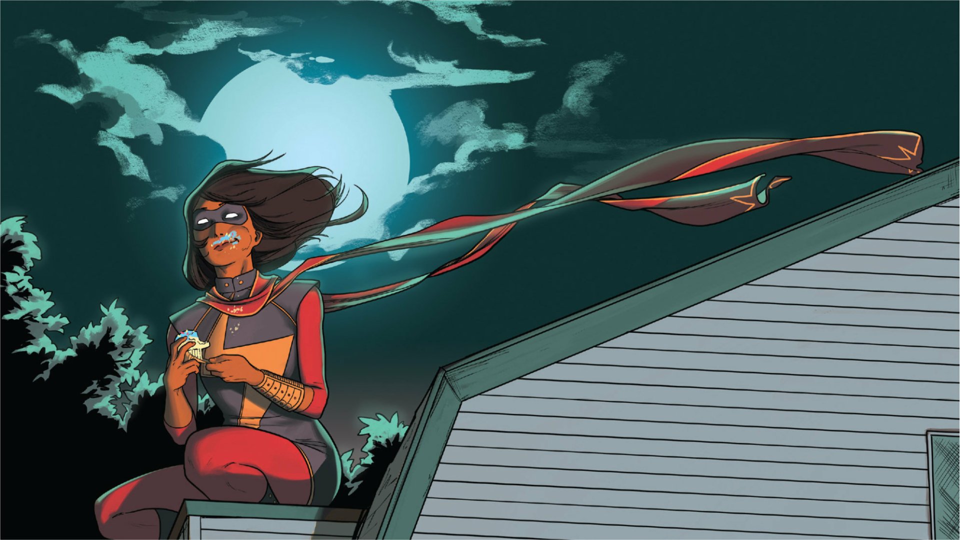 Download Kamala Khan Comic Ms. Marvel HD Wallpaper