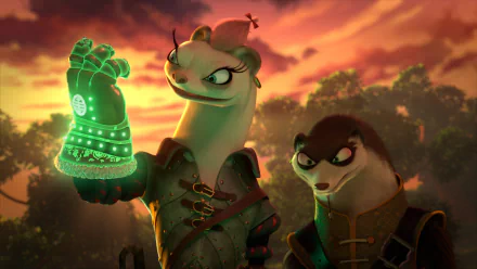 TV Show Kung Fu Panda: The Dragon Knight HD Desktop Wallpaper | Background Image