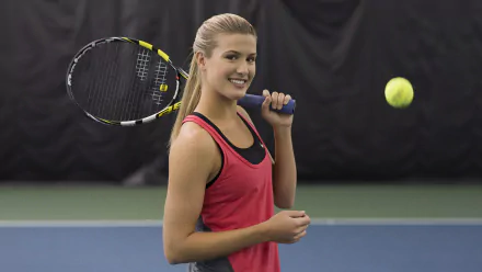 blonde Canadian tennis Eugenie Bouchard Sports HD Desktop Wallpaper | Background Image