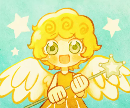 Angel Cookie (Cookie Run) video game Cookie Run: OvenBreak HD Desktop Wallpaper | Background Image