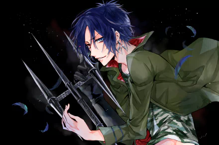 Rokudo Mukuro Anime Katekyō Hitman Reborn! HD Desktop Wallpaper | Background Image