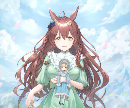 Mejiro Bright Anime Uma Musume: Pretty Derby HD Desktop Wallpaper | Background Image