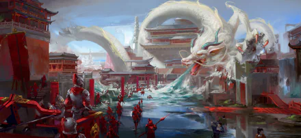 chinese dragon fantasy dragon HD Desktop Wallpaper | Background Image