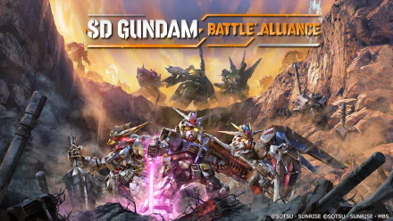 video game SD Gundam Battle Alliance HD Desktop Wallpaper | Background Image