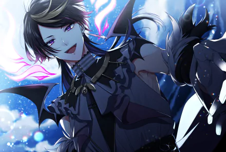 Luxiem Shu Yamino Anime Virtual Youtuber HD Desktop Wallpaper | Background Image