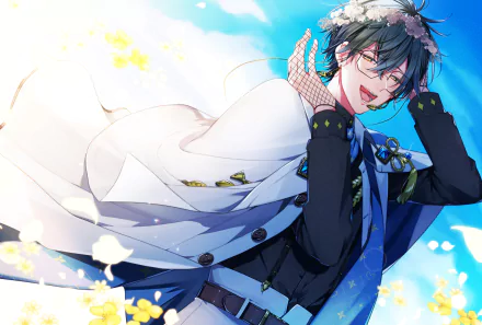 Luxiem Ike Eveland Anime Virtual Youtuber HD Desktop Wallpaper | Background Image