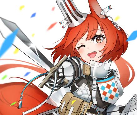 Flametail (Arknights) video game Arknights HD Desktop Wallpaper | Background Image