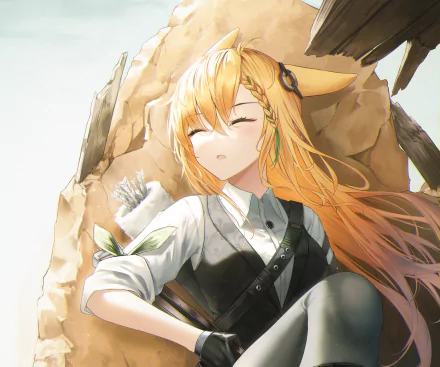 Kroos (Arknights) video game Arknights HD Desktop Wallpaper | Background Image