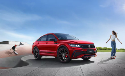 vehicle Volkswagen Tiguan X R-Line HD Desktop Wallpaper | Background Image