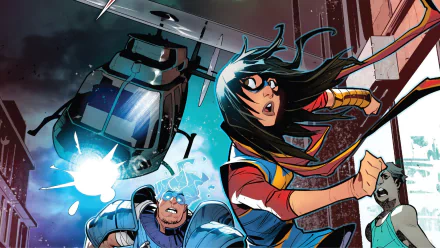 Kamala Khan Comic Ms. Marvel HD Desktop Wallpaper | Background Image