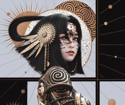 Sci Fi cyborg HD Desktop Wallpaper | Background Image