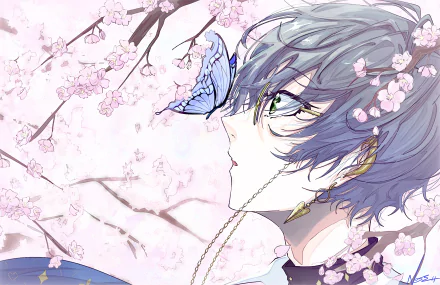 Luxiem Ike Eveland Anime Virtual Youtuber HD Desktop Wallpaper | Background Image