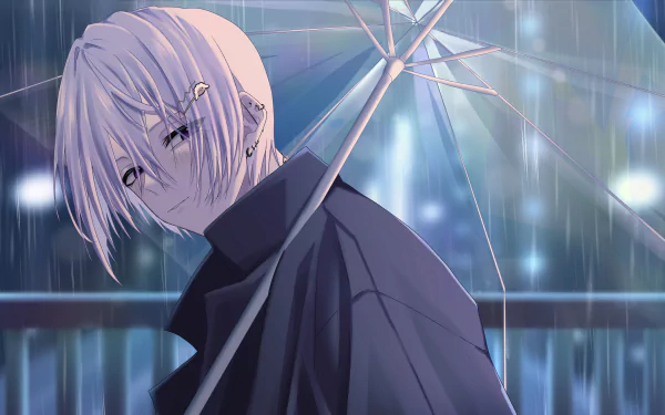 Noctyx Nijisanji Fulgur Ovid Anime Virtual Youtuber HD Desktop Wallpaper | Background Image