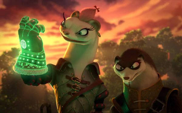 TV Show Kung Fu Panda: The Dragon Knight HD Desktop Wallpaper | Background Image