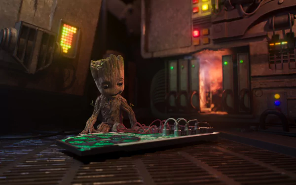 Baby Groot TV Show I Am Groot HD Desktop Wallpaper | Background Image