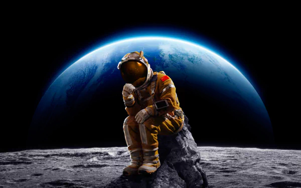 movie Moon Man HD Desktop Wallpaper | Background Image