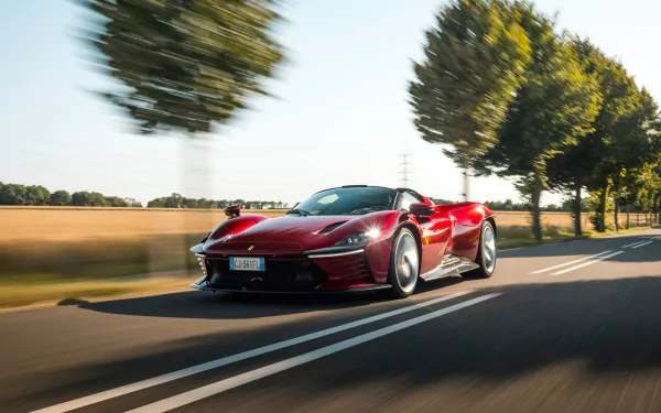 vehicle Ferrari Daytona SP3 HD Desktop Wallpaper | Background Image