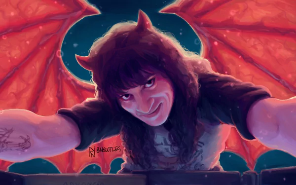 Eddie Munson TV Show Stranger Things HD Desktop Wallpaper | Background Image