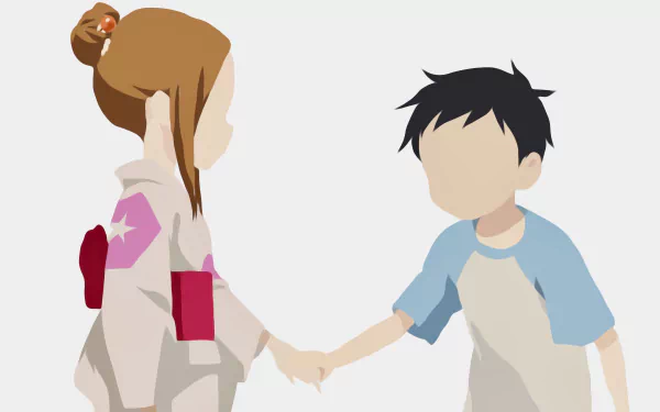 Nishikata (Karakai Jouzu no Takagi-san) Takagi (Karakai Jouzu no Takagi-san) Anime Teasing Master Takagi-san HD Desktop Wallpaper | Background Image