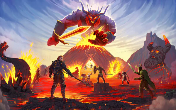 video game Tribes of Midgard HD Desktop Wallpaper | Background Image