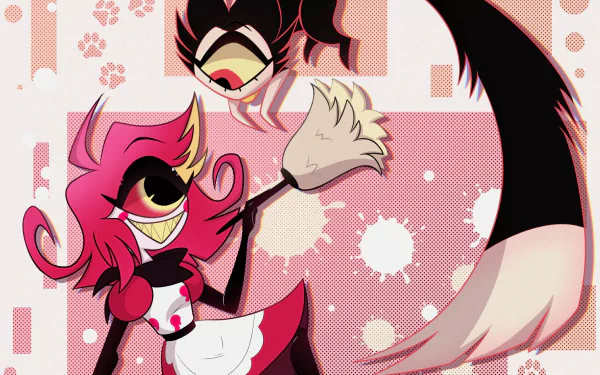 Niffty (Hazbin Hotel) TV Show Hazbin Hotel HD Desktop Wallpaper | Background Image