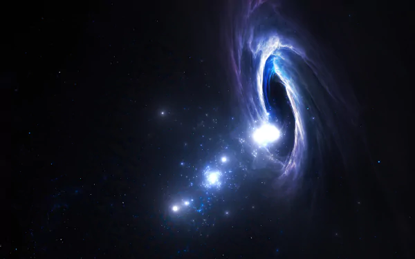 Sci Fi black hole HD Desktop Wallpaper | Background Image