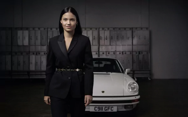 Porsche British tennis Emma Raducanu Sports HD Desktop Wallpaper | Background Image
