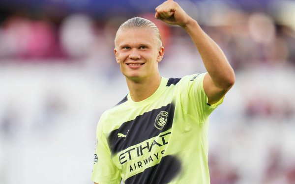 Sports Erling Haaland Soccer Player Manchester City F.C. HD Wallpaper | Background Image