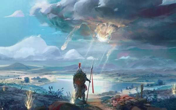 Fantasy Warrior HD Wallpaper | Background Image