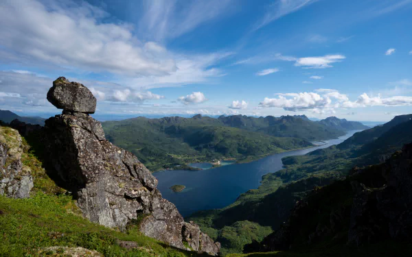 Norway nature fjord HD Desktop Wallpaper | Background Image