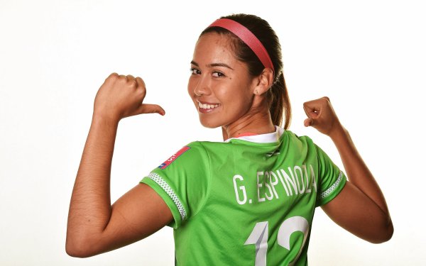 Sports Greta Espinoza Soccer Player Mexico Women's National Football Team HD Wallpaper | Background Image