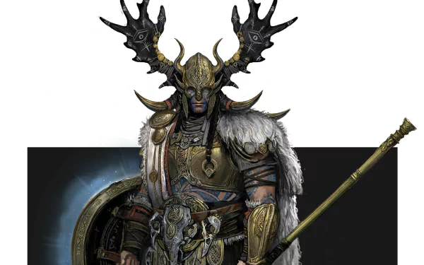  Barbarian seer by Artem Priakhin