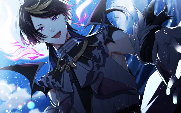 Luxiem Shu Yamino Anime Virtual Youtuber HD Desktop Wallpaper | Background Image